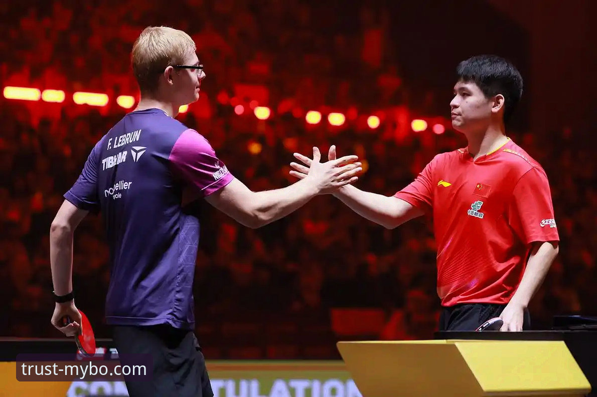 团体赛节奏对比：林诗栋横扫vs梁靖崑险胜，中国男乒3-0英格兰的战术解析